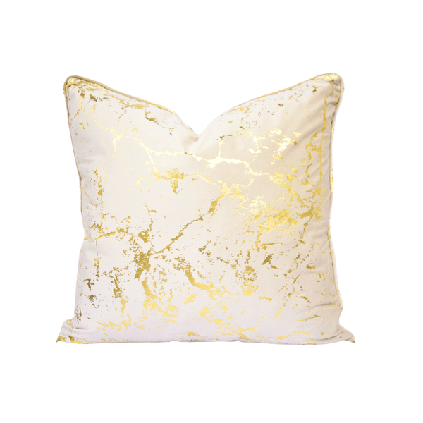 LuxGold Marble scatter cushion
